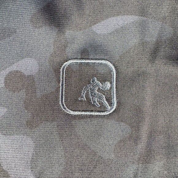 AND1 Camo Jacket Mens Large Black Camouflage Outdoor Athletic Basketball Gym Run - Picture 3 of 13